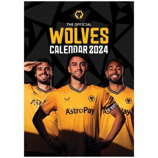 Wolverhampton Wanderers FC A3 Calendar 2024