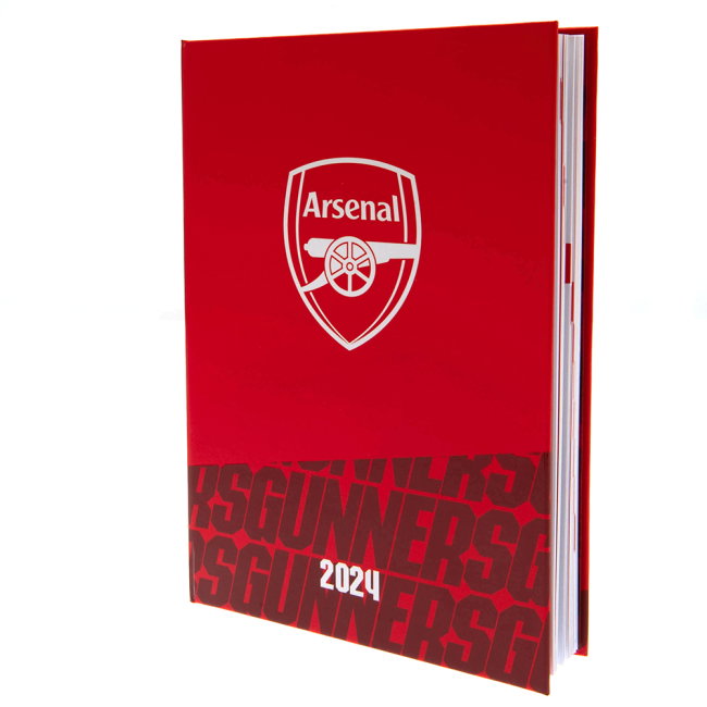 Arsenal FC A5 Diary 2024