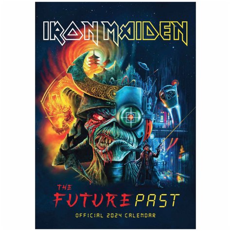 Iron Maiden A3 Calendar 2024