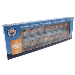 Manchester City FC SoccerStarz Treble Winners 2023 Team Pack