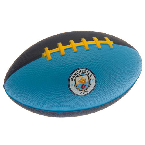 Manchester City FC Mini Foam American Football  Manchester City FC Mini Foam American Football