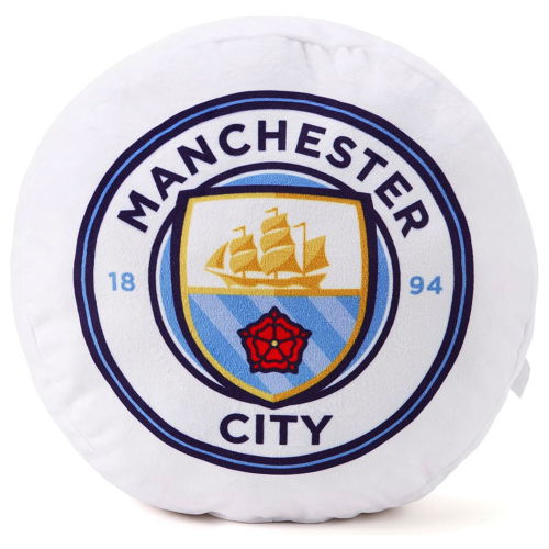 Manchester City FC Crest Cushion  Manchester City FC Crest Cushion