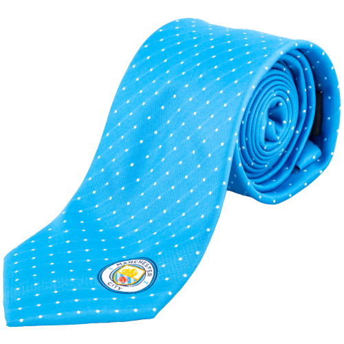 Manchester City FC Sky Blue Tie  Manchester City FC Sky Blue Tie