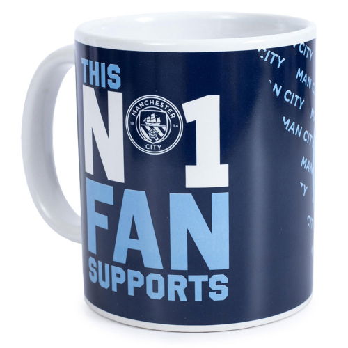 Manchester City FC No. 1 Fan Mug  Manchester City FC No. 1 Fan Mug