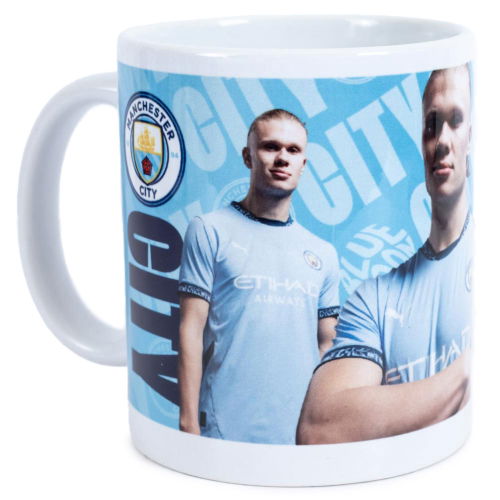 Manchester City FC Haaland Mug  Manchester City FC Haaland Mug