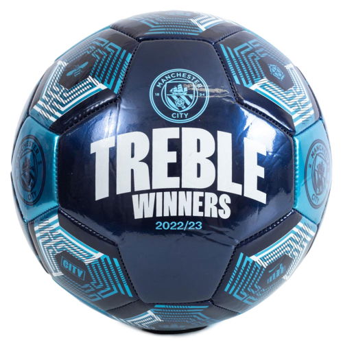 Manchester City FC Treble Winners Football  Manchester City FC Treble Winners Football