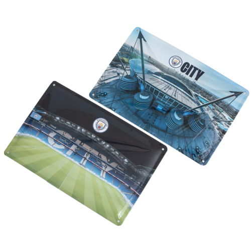 Manchester City FC 2pk Stadium Sign  Manchester City FC 2pk Stadium Sign