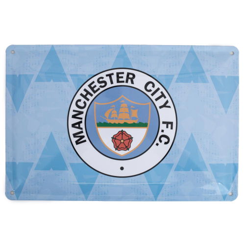 Manchester City FC Retro Days Sign  Manchester City FC Retro Days Sign