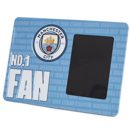 Manchester City FC No1 Fan Picture Frame Sign  Manchester City FC No1 Fan Picture Frame Sign