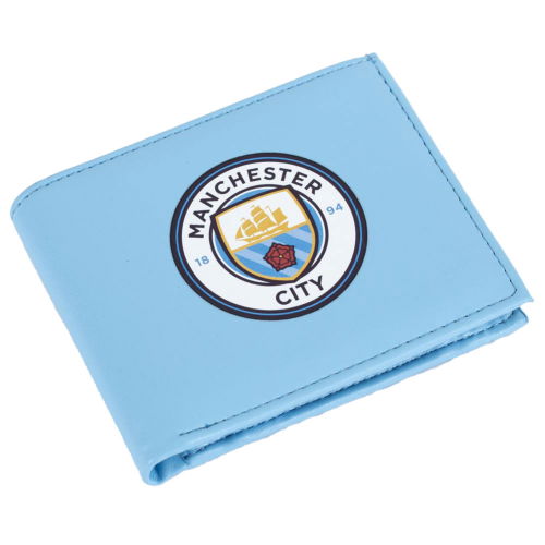 Manchester City FC Coloured PU Wallet  Manchester City FC Coloured PU Wallet