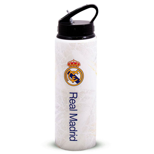 Real Madrid CF HD Printed Aluminium Drinks Bottle