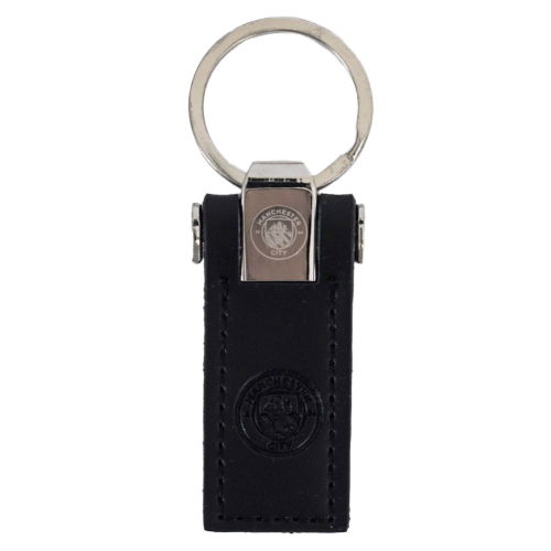 Manchester City FC Leather key Fob  Manchester City FC Leather key Fob
