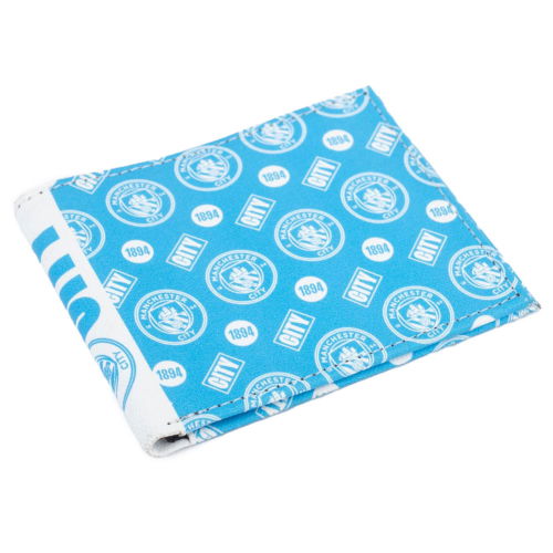 Manchester City FC Coloured Icon Wallet  Manchester City FC Coloured Icon Wallet