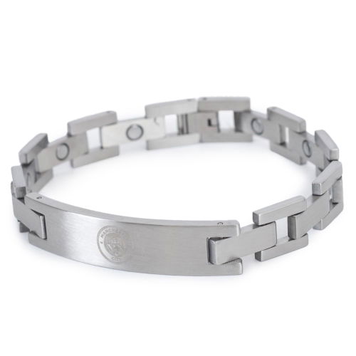 Manchester City FC Engraved Bracelet  Manchester City FC Engraved Bracelet