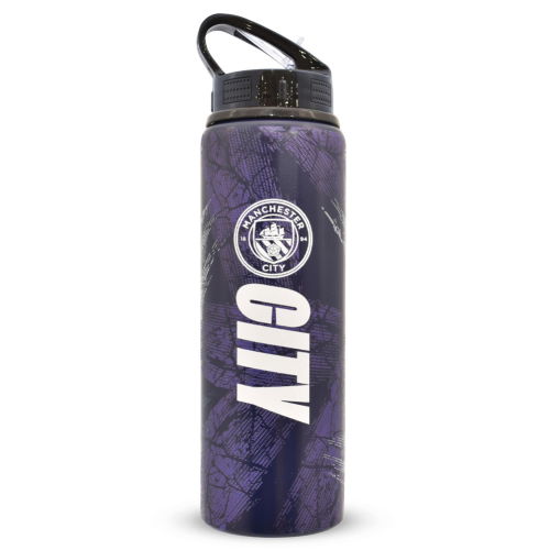 Manchester City FC HD Printed Aluminium Drinks Bottle  Manchester City FC HD Printed Aluminium Drinks Bottle
