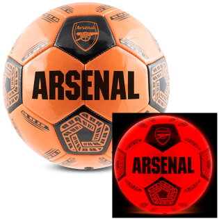 Arsenal FC LED Glow Football [TM-06666] - Uksoccershop