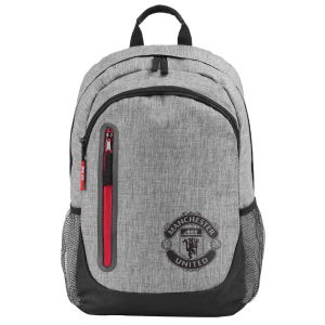 Manchester United FC Heather Grey Backpack