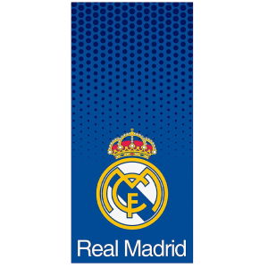 Real Madrid CF Blue Towel