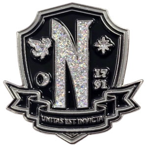 Wednesday Nevermore Pin Badge
