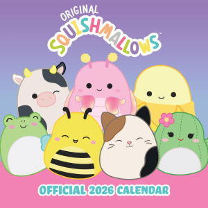 Squishmallows Square Calendar 2026