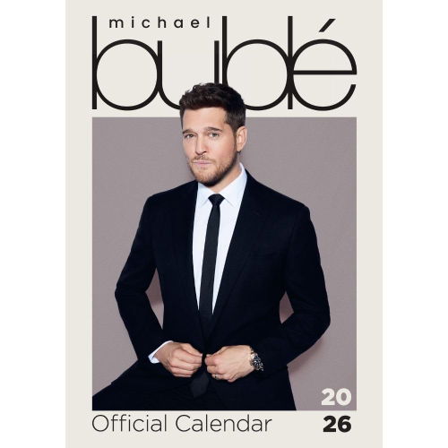 Michael Buble A3 Calendar 2026