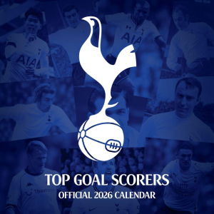 Tottenham Hotspur FC Legends Square Calendar 2026
