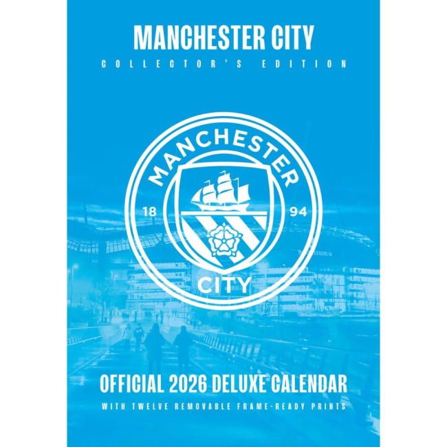 Manchester City FC Deluxe Calendar 2026