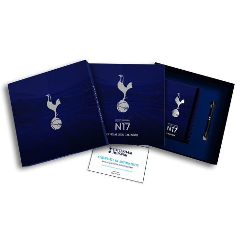 Tottenham Hotspur FC Calendar & Diary Musical Gift Box 2026