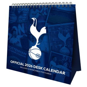 Tottenham Hotspur FC Desktop Calendar 2026