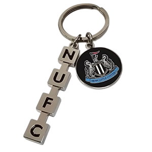 Newcastle United FC Letter Keyring