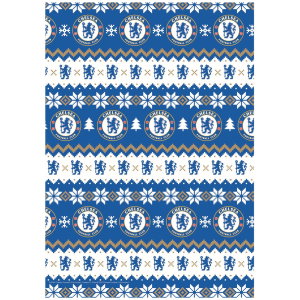 Chelsea FC Christmas Gift Wrap