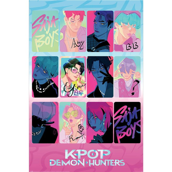 K-POP Demon Hunters Saja Boys Poster 52