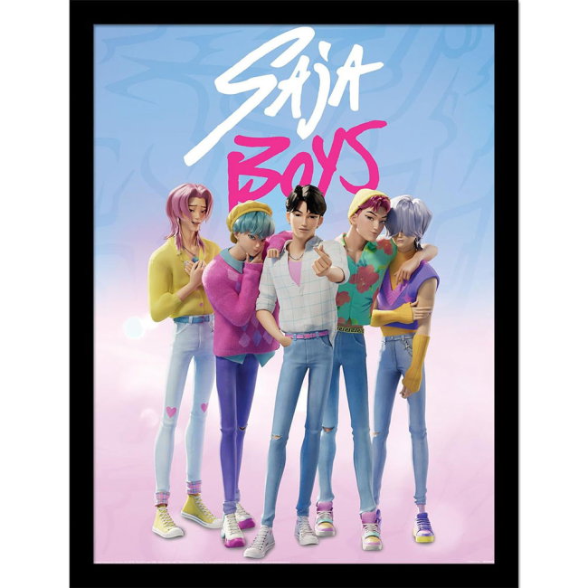 K-Pop Demon Hunters Saja Boys Picture 16 x 12