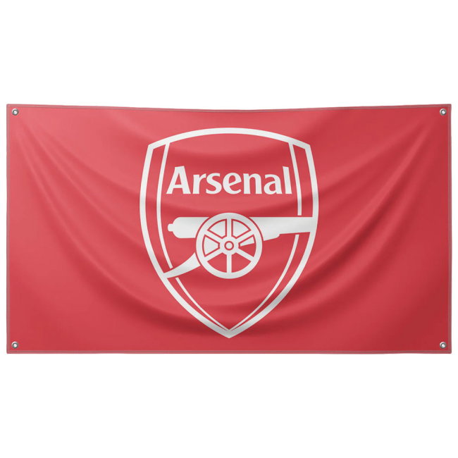 Arsenal FC Core Crest Flag