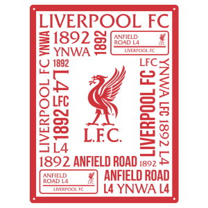 Liverpool FC Large Montage Sign