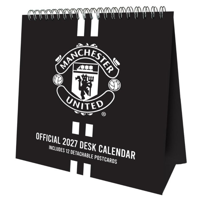 Manchester United FC Desktop Calendar 2027