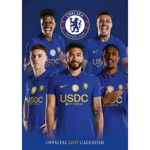 Chelsea FC A3 Calendar 2027