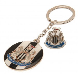 Newcastle United FC Keyring &amp; Badge Set