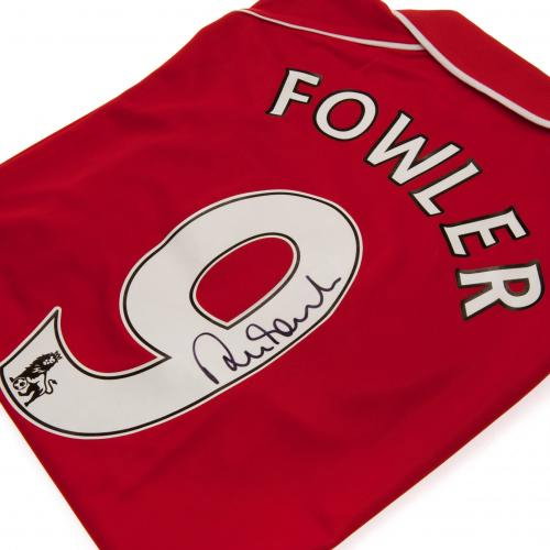 Liverpool FC Fowler Signed Shirt