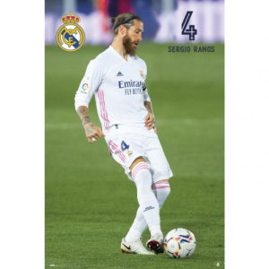 Real Madrid FC Poster Ramos 26