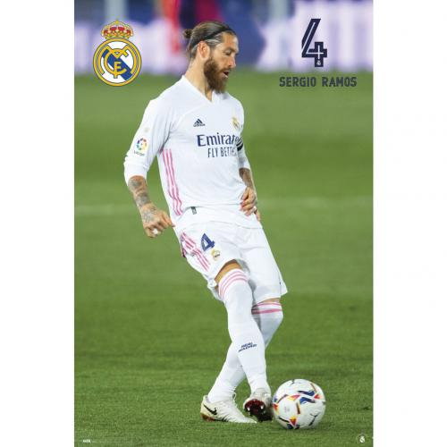 Real Madrid FC Poster Ramos 26 Real Madrid FC Poster Ramos 26