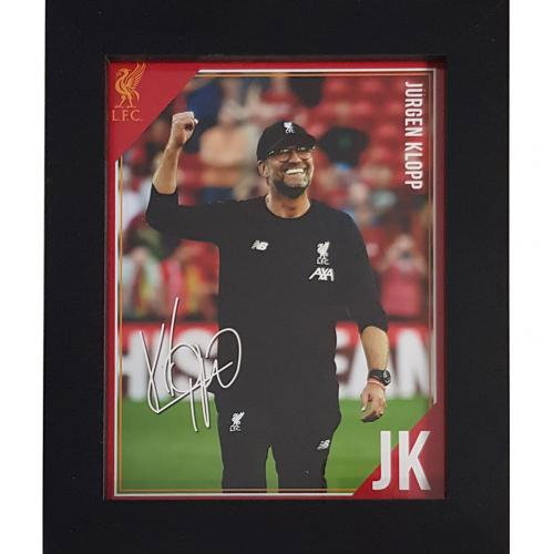 Liverpool FC Picture Klopp 8 x 6