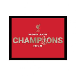 Liverpool FC Premier League Champions Metallic Picture 10 x 8