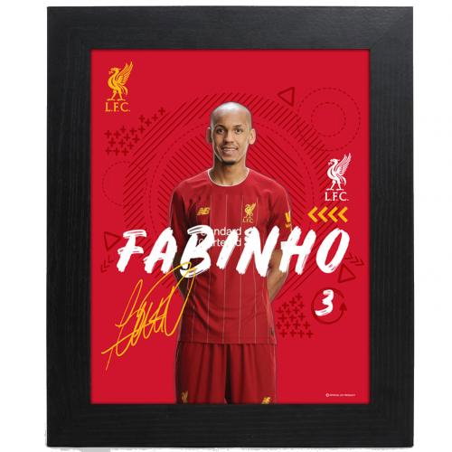 Liverpool FC Picture Fabinho 10 x 8