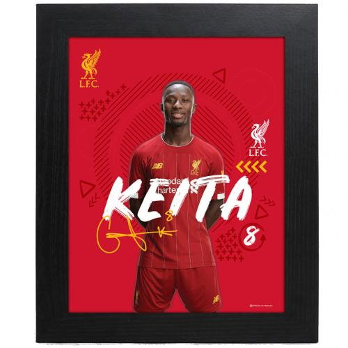 Liverpool FC Picture Keita 10 x 8