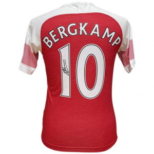 Arsenal FC Bergkamp Signed Shirt