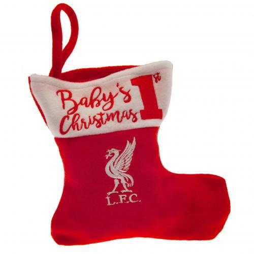 Liverpool FC Baby\&amp;#39;s First Christmas Stocking