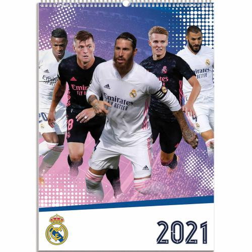Real Madrid FC Calendar 2021