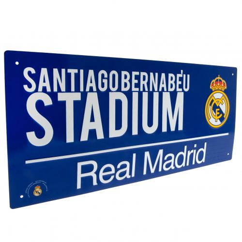 Real Madrid FC Street Sign BL