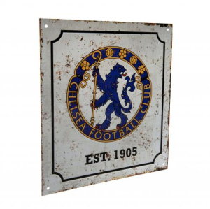 Chelsea FC Retro Logo Sign